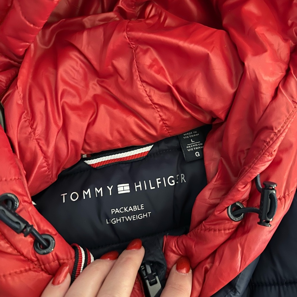 Tommy Hilfiger Vibrant Red Lightweight Jacket
